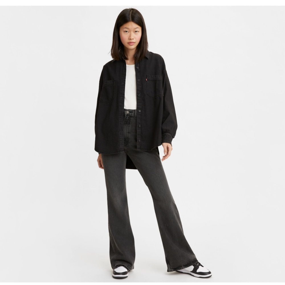 Levis 70s high rise flare